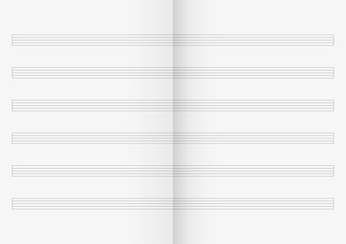 Brunnen – Music 1046330 Book A5 Landscape 16 Sheets Line Style 14) - View 5