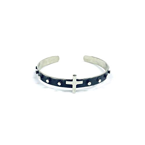 Bracelete Terço Prata Alemã