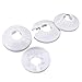 Nsiwem 20 piezas tubo cubierta accesorios Cubierta Radiador de Tubo Rosetones para...