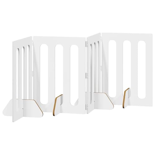 Enclos pliant sans perçage pour chien et chat modulable blanc