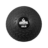 Gronk Fitness Slam Ball | Durable Weighted Balls for Exercise, Crossfit, Strength Training, Full Body Workouts | Slam Balls for Explosive Power, Medicine Balls for Core Fitness | 15 lbs