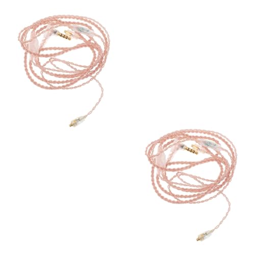 Cable MMCX con micrófono para reparar auriculares con transmisión duradera y clara