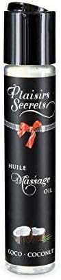 Plaisirs Secrets- Huile de Massage Gourmande et sensuelle - 82600 - coco, 59 ml (Pack of 1) - Image 3