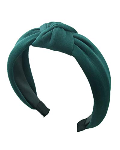 Knot Headband Women Fashion Twist Hairband Ladies Retro Bow Tie Head band Elastic Wide Statement Hair Hoop Head Wear for Girls