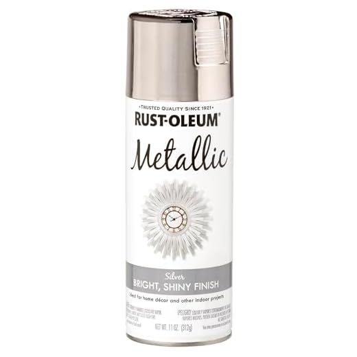 Rust-Oleum 340648 Specialty Metallic Spray, 11 oz, Silver