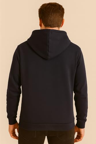 Image of GYRFALCON Solid, Regular Fit, Cotton Fleece Blend, Hooded Sweatshirt Pullovers for Men & Women(Pack of 1)