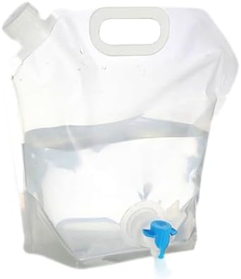 Générique Sac d'eau Pliable, 5L/10L Réservoirs d'eau De Camping E...
