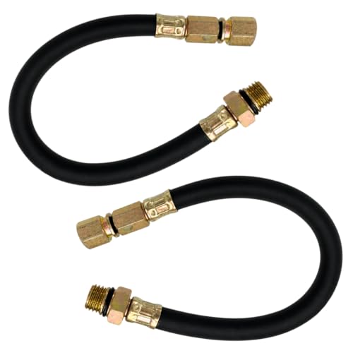 Image of 510440902 Oil Drain Hose 51044-0902 for Kawasaki FR /FH /FS /FJ 2-Pack | Fits Kawasaki FR730V FR691V FR651V FR600V FH721V FS /FJ series; also Toro MX5060 FX730V & Kubota Z412 Z122R. flex drain hose