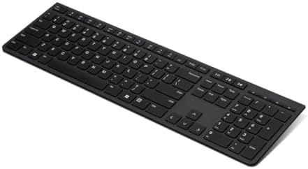 Lenovo Spanish QWERTY Keyboard - Black