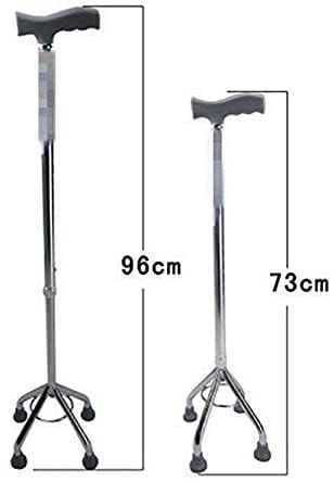 Teleskopowe kule antypoślizgowe Kule dla osób w podeszłym wieku Teleskopowy chodzik dla osób niepełnosprawnych Czworonożny laska, kule na zapalenie stawów, osoby starsze, seniorzy i osoby