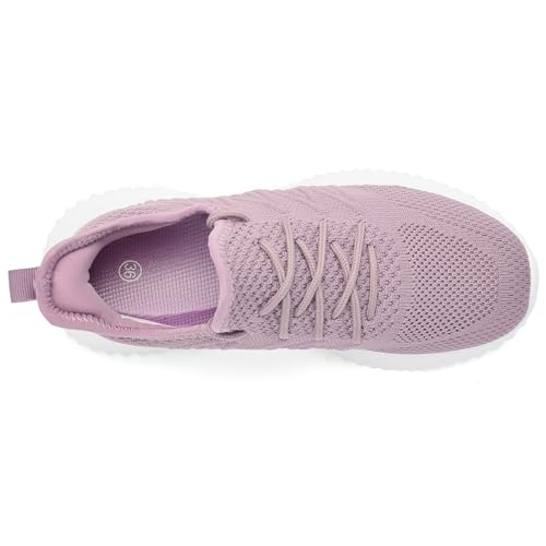 Image of PPQ Womens Slip On Walking Shoes,Memory Foam Lightweight Comfort Casual Workout Shoes,Yoga Or Tennis Or Running Sneakers