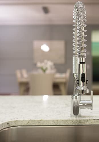 Gerber Plumbing Parma Pre-Rinse Kitchen Faucet With Spring Spout #TOP6