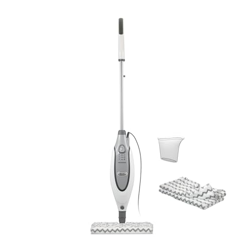 Shark Professional Steam Pocket Mop with 2 Double-sided Pads, White, S3601