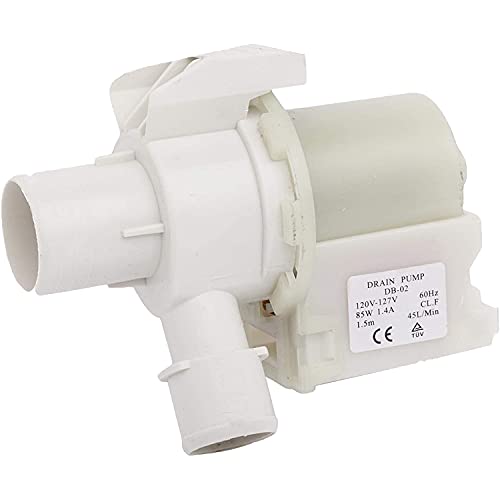 WH23X10030 Drain Pump by PartsBroz - Compatible with GE Washers - Replaces AP5803461, J27-769, PS8768445, WH23X0081, WH23X0091