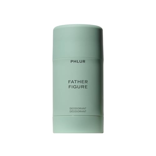 PHLUR Father Figure Natural Deodorant, 1.76 Oz – Aluminum Free Deodorant for Women & Men, Long Lasting Odor Protection with Vanilla, Fig and Sandalwood, Deodorant Stick