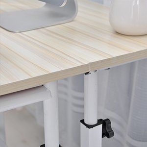 Soges Adjustable Mobile Stand Up Desk Standing Desk Computer Desk Workstation Sit-Stand Desktop Standing Desk,White Maple 101-Mp #TOP6