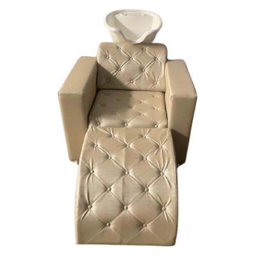 HENVIFER, LAVATÓRIO HENVIFER LUXO BEGE SALÃO DE BELEZA BARBEARIA