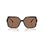Dark/Cream Tortoise/Brown Solid