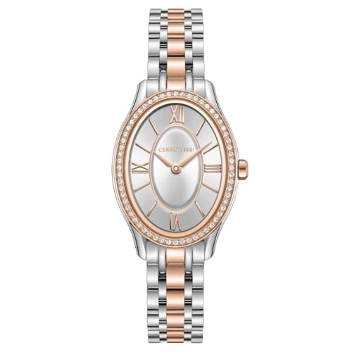 Cerruti 1881 - Montre Brescia - Quartz Mouvement de Montre - Largeur du boîtier: 38 mm - Acier Inoxydable - Silver - 3 ATM