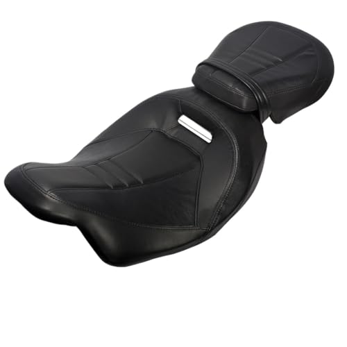 Selle moto passager deux places profil bas réduit fatigue FLHTKSE