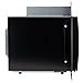 RecPro RV Microwave with Trim Kit | 1.0 Cu. Ft. | 900W | Direct replacement for Greystone and High Pointe (Black)