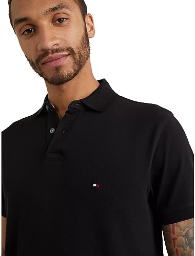 Tommy Hilfiger Men's Short Sleeve Cotton Pique Polo Shirt in Regular Fit 2024 Collection3
