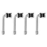 Número de modelo: YPQZW90DY6 Jrudjsnhhty 4 Piezas/Lote YPQZW90DY6 7,15 CM 2,5 VáStagos de VáLvula de NeumáTico Cromado 90 Grados en áNgulo TamañO XL Varios Modelos Universales