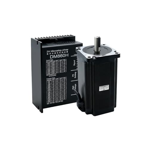 Moteur pas à pas Nema34 boucle ouverte 12Nm pilote DM860H CNC