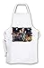 MERCHANDMANIA Delantal Raras Cosas Mundo reves Miedo Terror accion Cocina Kitchen Apron.