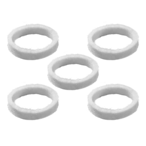 5 Pezzi di Rondelle In Feltro di Ricambio per Macinacaffè per Macchine da Caffè Espresso Compatibili con I Modelli BES870 BES878 BES880 BES980 BCG820