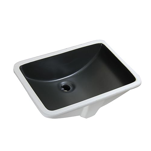 SouNor SN2423B Rectangular 21-Inch Undermount Bathroom Sink