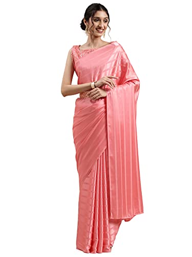 Image of AKHILAM Women's Aura Silk Woven Design Saree With Unstitched Blouse Piece (FF08AURA80 Parent)