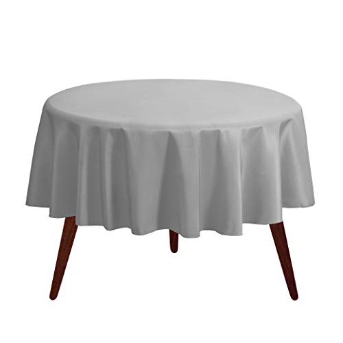Gee Di Moda Tablecloth - 90" Inch Round Tablecloths for Circular Table Cover