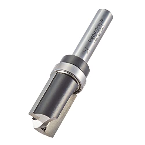 Trend Trade TR29AX8MMTC Ball Bearing Profile Router Bit 8mm Shank 16mm Cutting Diameter 25.4mm Cutting Length Carbide Tipped