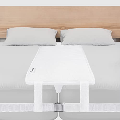 Ruili Bed Bridge Twin to King Converter Kit - Mattress Connector with Strap - Extra Wide Soft Bed Gap Filler - Adjustable Comfortable Bed Connector - Storage Bag Included