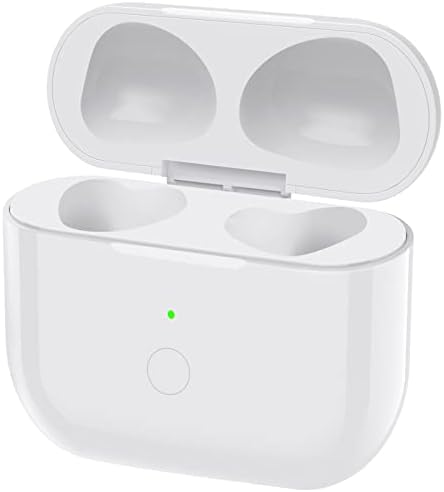 Charging Case Replacement for AirPods 3rd Generation, Upgraded AirPods 3 Wireless Charger Case, Compatible with AirPod 3 Gen Support Blue-Tooth Pairing Sync, 600 mAh Battery, No AirPods (3rd), White