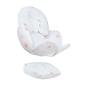 JYOKO Kids Sitzverkleinerer Antiallergikum Universal Baby 100% Baumwolle (Dragonfly, Enthält Kopf-, eine Körper- und eine Rückenstütze)