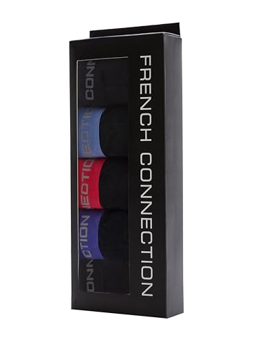 French Connection Boxers for Men – Pack of 5 – Everyday Wear Men’s Underwear that Combine Style with Comfort2