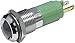 19350231?-?LED Panel Mount Indicator, Green, 230 VAC, 14 mm, 3 mA, 11 mcd, IP40