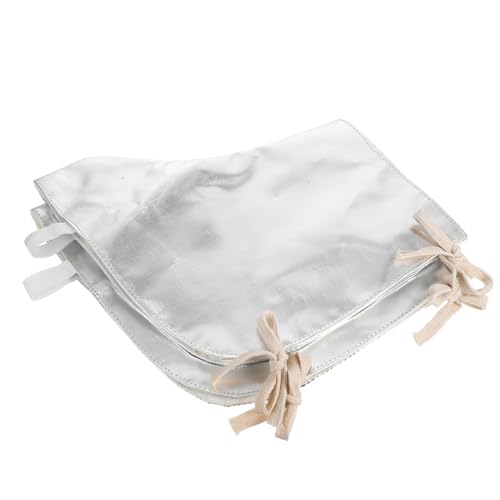 Ciieeo 1 Pair Aluminum Foil Welding Shoes Covers Welder Boot Protectors Material Breathable Welding Boot Protective Covers