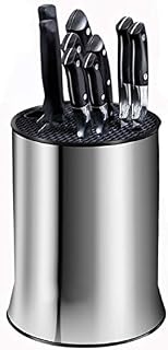Universal Knife Block, Holders Large Size, Detachable for Easy Cleaning, Stainless Steel, Rust Proof, (18x23cm)