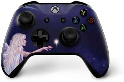 Skinit Decal Gaming Skin Compatible with Xbox One X Bundle - Officially Licensed Rachel Anderson Half Moon Fairy Design