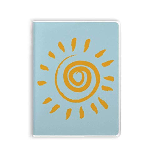 Carnet de notes Sun Sunshine souple jaune pour libérer votre créativité
