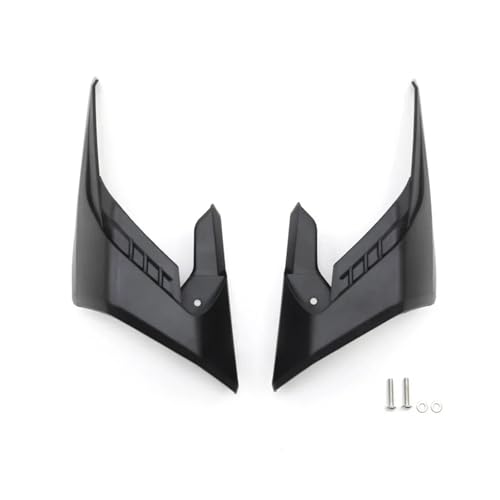 Aileron moto double fonction protection d'aile et carenage