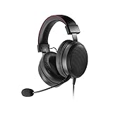 DR1TECH Blackjack Cuffie da Gaming con Filo e Microfono per Console PS5 [AUDIO 3D], PS4, XBOX One X/S, Nintendo Switch e Smartphone | Cuffie Over Ear Driver 40 mm. Audio Stereo IMMERSIONE TOTALE