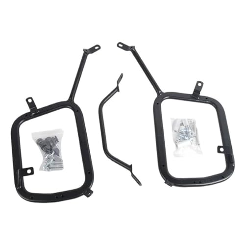 Porte bagages moto TRK 502 et support de sacoche latérale avec kit cadre stable