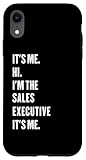 Installation facile Coque pour iPhone XR C\'est moi Bonjour, je suis le directeur des ventes, c\'est moi