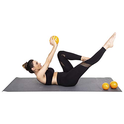 Bola Tonificadora Laranja 0.5kg Vollo Sports