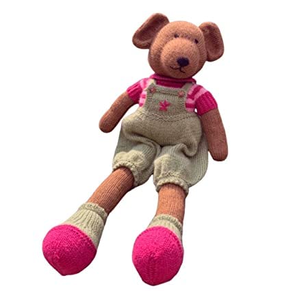 Buy THE VILLAGE NATURALS Hand-Knitted Woolen Big Teddy Bear/Soft
