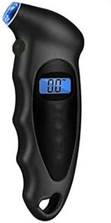 Tyre Pressure Gauge - Digital Tyre Pressure Gauge 150 PSI ABS 4 Settings with Backlit LCD Display and Flashlight - Air Pressure Gauge for Car, Truck and Bikes